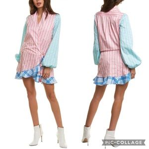 NWT Rococo Sand Camilla Gingham Mini Dress S